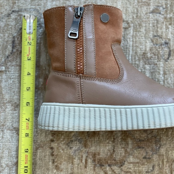 Pajar Side Zip, Wool Fleece Lined Boots in Camel Size 7-7.5 - Picture 8 of 16